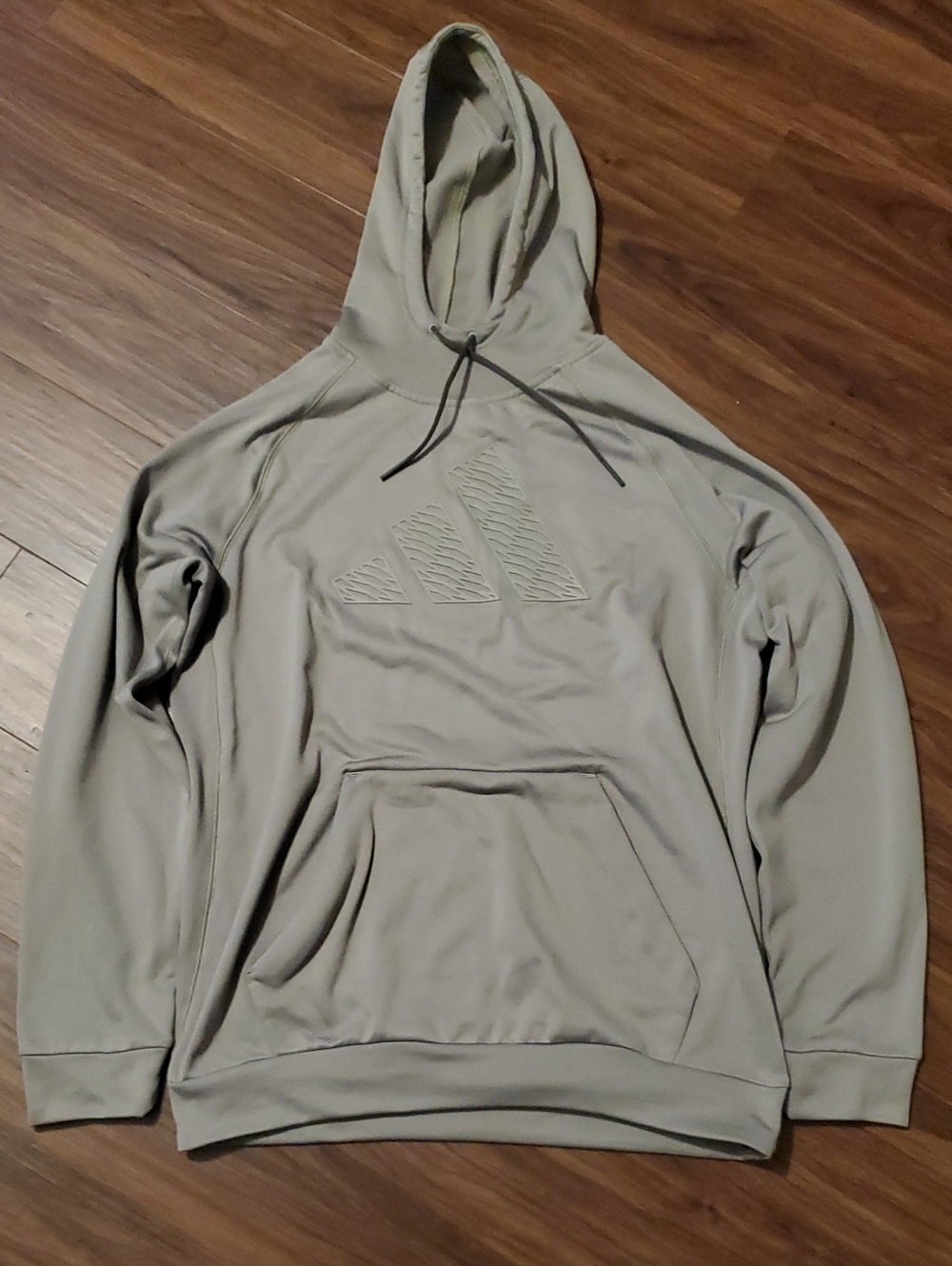adidas Cold RDY Training Pullover Hoodie with Raised Logo And Zippered Pocket